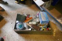 LARGE BOX OF WORKSHOP CONSUMABLES - 3