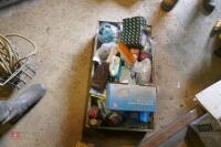 LARGE BOX OF WORKSHOP CONSUMABLES - 5