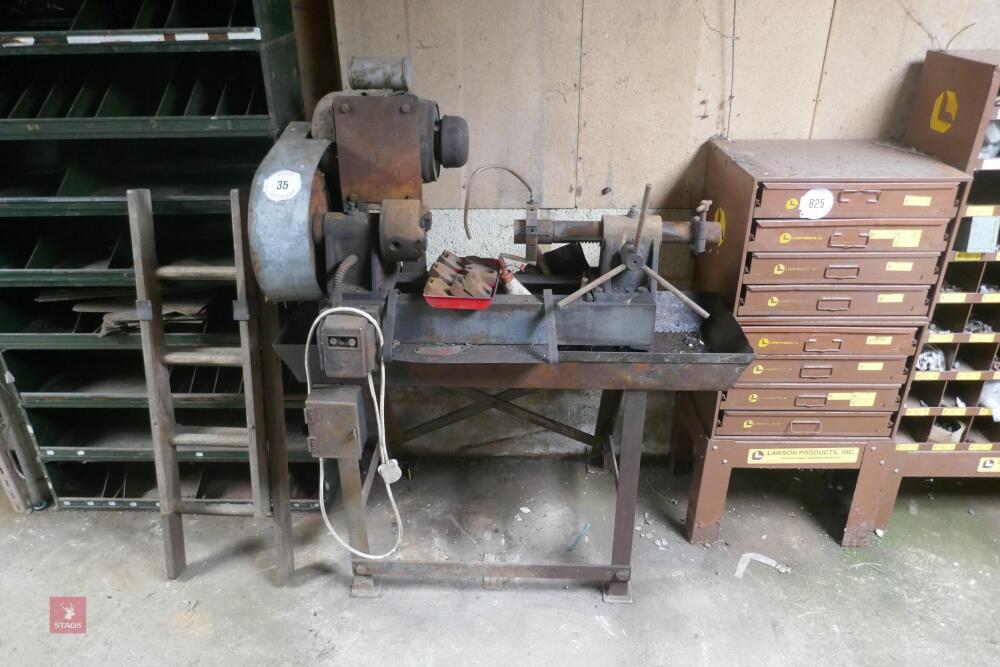 METAL WORKING THREADING MACHINE