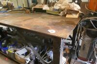 LARGE METAL WORKSHOP TABLE - 9