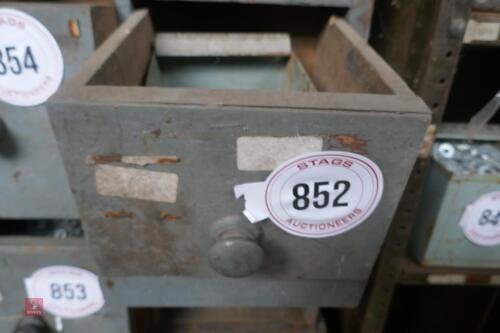 DRAWER OF ROOFING NAILS