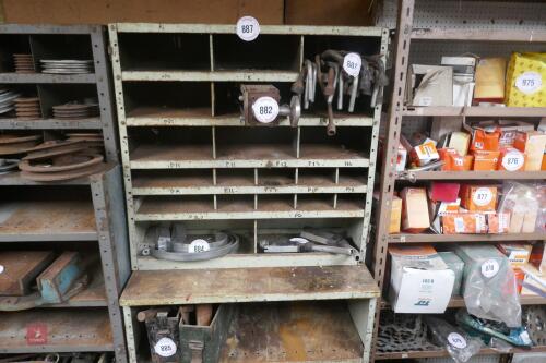 METAL SHELVING UNIT