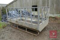 GALVANISED RECTANGULAR CATTLE FEEDER - 4