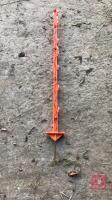 X30 ORANGE GALLAGHER FENCING STAKES