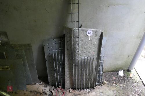 CHEQUER PLATE CRATES & STEEL