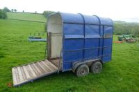 TWIN AXLE HORSE BOX/TRAILER - 19