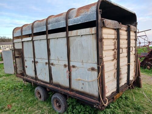 12' LIVESTOCK TRAILER