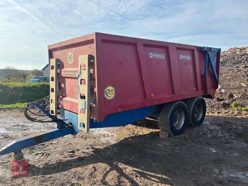 2012 MARSHALL QM1200 GRAIN TRAILER