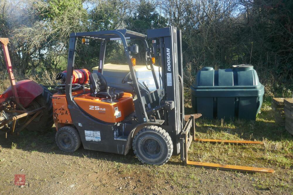 2018 DOOSAN 25PLUS FORKLIFT