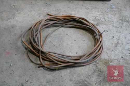 20M OF WELDING/JUMP LEAD CABLE