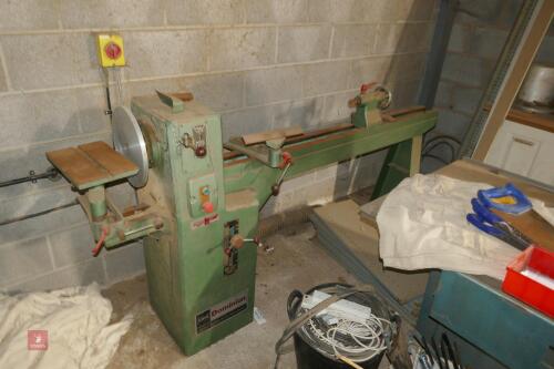 DOMINION WOODWORKING LATHE