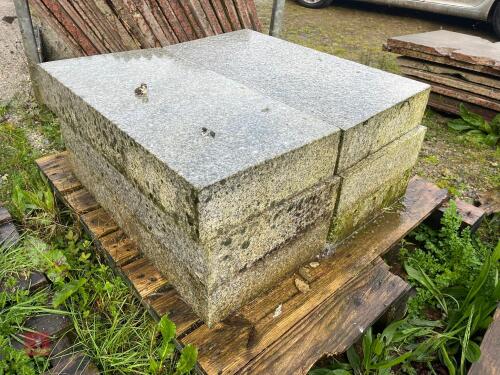 6 LARGE GRANITE BLOCKS/ SLABS