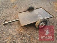 FLAT BED QUAD BIKE/CAR TRAILER