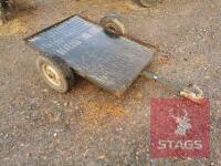 FLAT BED QUAD BIKE/CAR TRAILER - 2