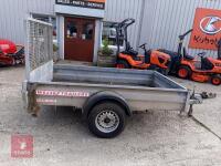 2002 WESSEX 8' X 5' SINGLE AXLE TRAILER - 3