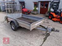 2002 WESSEX 8' X 5' SINGLE AXLE TRAILER