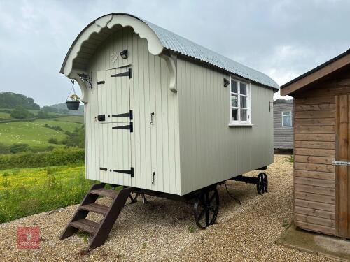 4M X 2.15M CONVERTED SHEPHERDS HUT