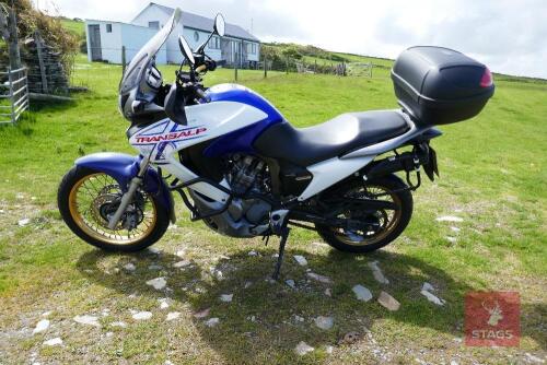 2009 HONDA TRANSALP 700 CCXL MOTORBIKE