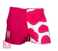 HEXBY PINK HOLSTEIN HARLEQUIN SHORTS