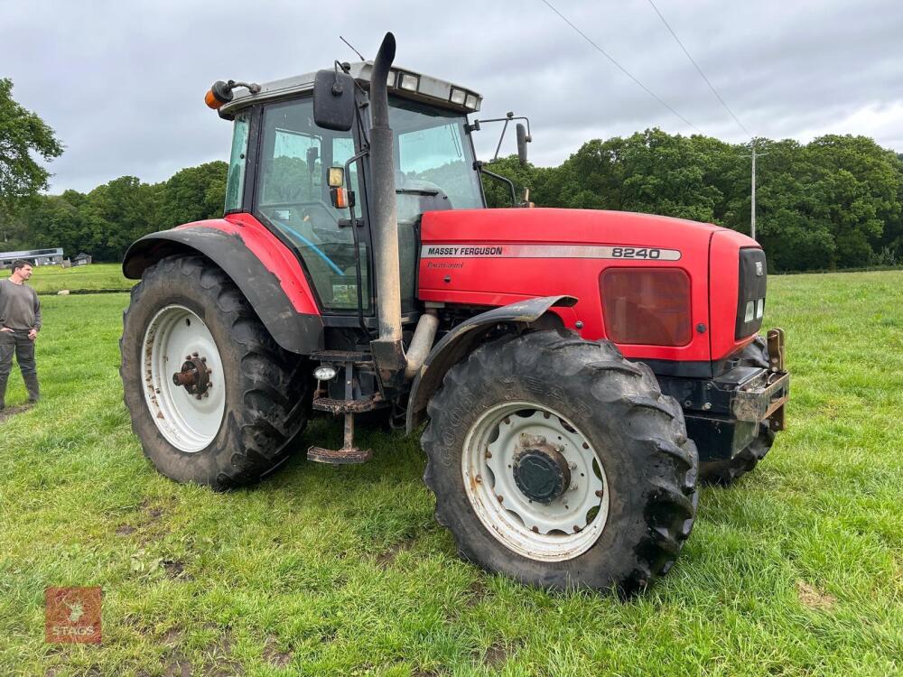 1999 MASSEY FERGUSON 8240 TRACTOR (S/R)