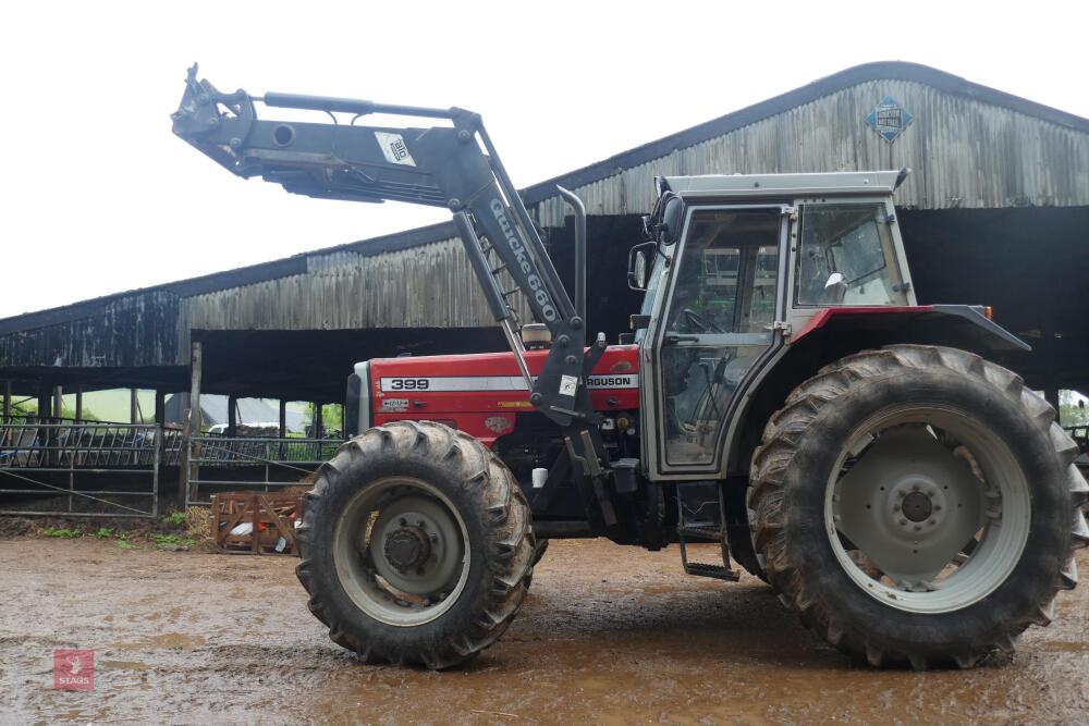 1996 MASSEY FERGUSON 399 4WD TRACTOR