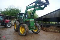 1989 JOHN DEERE 3650 4WD TRACTOR - 2