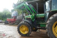 1989 JOHN DEERE 3650 4WD TRACTOR - 8