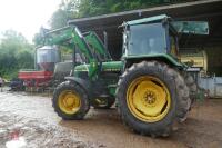 1989 JOHN DEERE 3650 4WD TRACTOR - 13