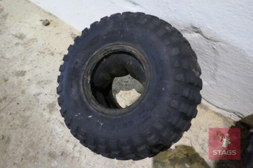 SPARE ATV TRAILER TYRES & TUBE