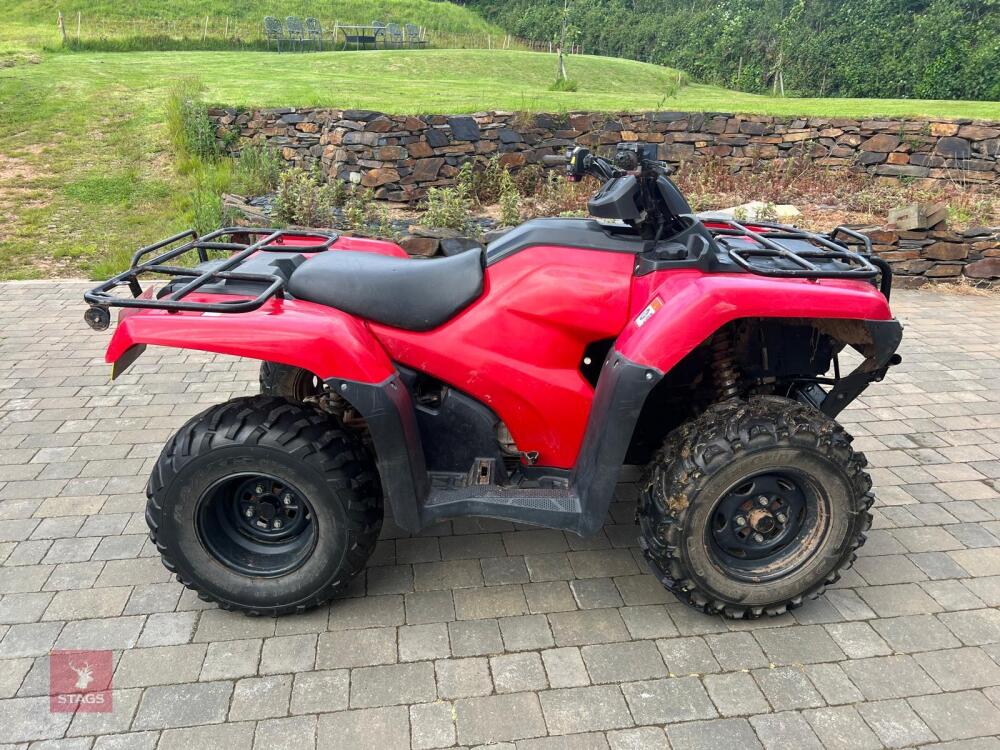 2015 HONDA TRX420FM 4WD QUAD BIKE