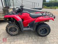 2015 HONDA TRX420FM 4WD QUAD BIKE - 3