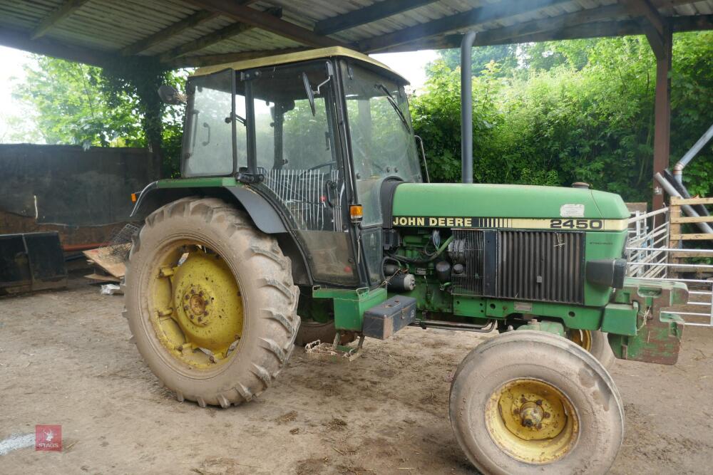 1990 JOHN DEERE 2450 2WD TRACTOR