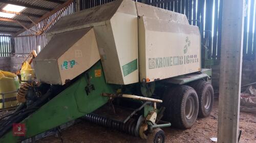 1997 KRONE BIGPACK 8080 4 STRING BALER