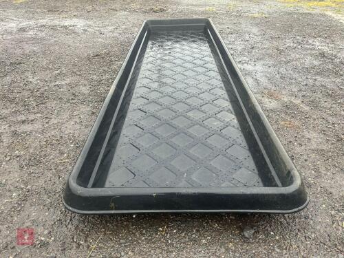 10' X 3' PLASTIC CATTLE FOOTBATH