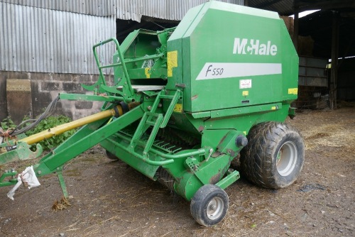 2006 MCHALE F550 ROUND BALER