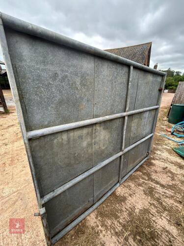 2 SHEETED DOORS