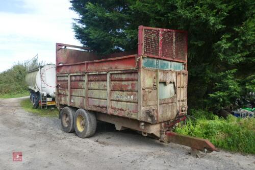 2002 REDROCK 12T SILAGE TRAILER (S/R)