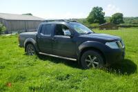 2010 NISSAN NAVARA D40 2.5L PICK UP