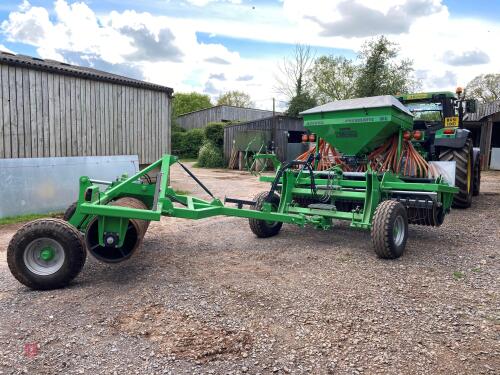 HOMEMADE ROLL SEEDER DRILL