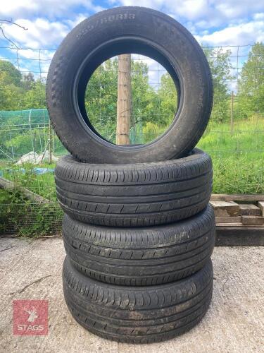 4 X 265/60 R18 ROAD TYRES