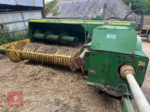 JOHN DEERE 456A CONVENTIONAL BALER