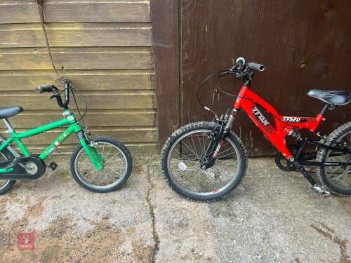 2 CHILDS BIKES