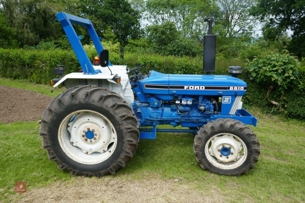 1985 FORD 6610 II 4WD TRACTOR