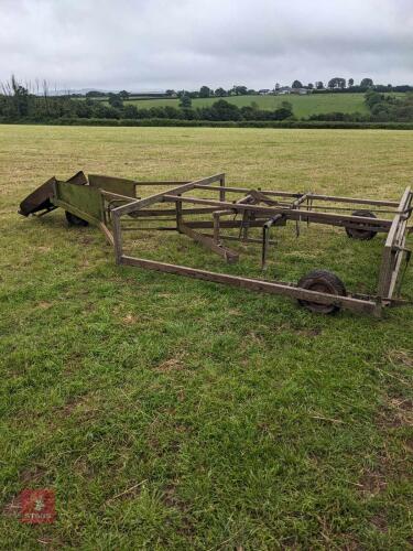 COOKS FLAT 8 BALE SLEDGE (S/R)