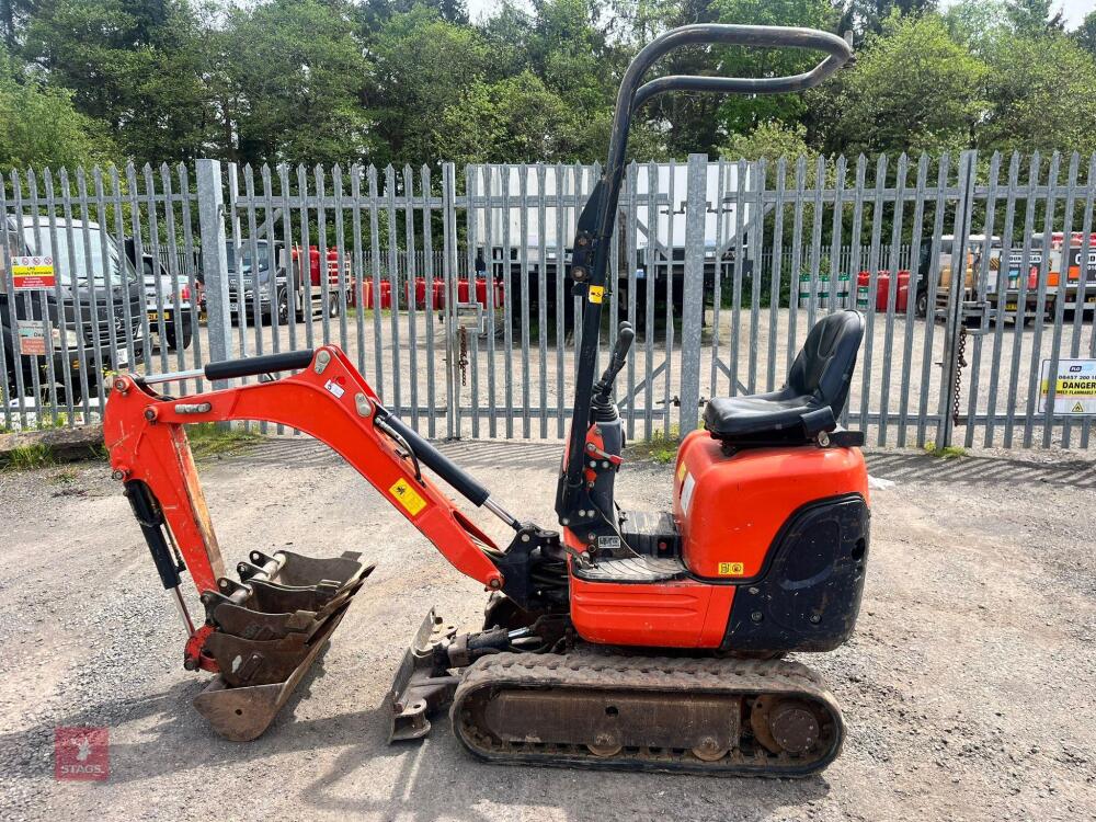 2017 KUBOTA KOO8 MICRO DIGGER