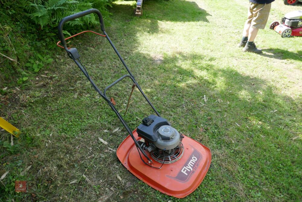 Flymo 2 stroke hover mower discount