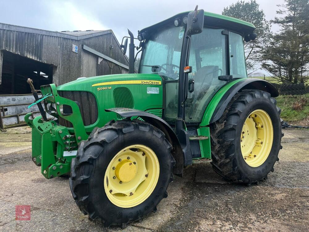 2010 JOHN DEERE 5090M 4WD TRACTOR