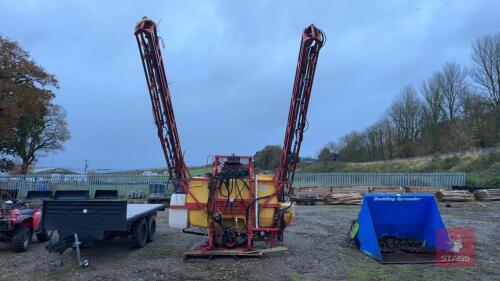 1997 GAMBETTI 1000L CROP SPRAYER