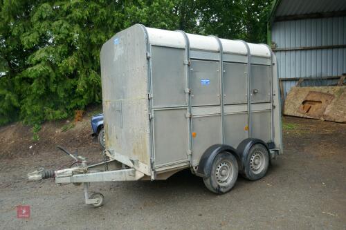 2014 IFOR WILLIAMS 8' LIVESTOCK TRAILER