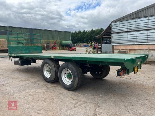 2014 BAILEY 25' BALE TRAILER